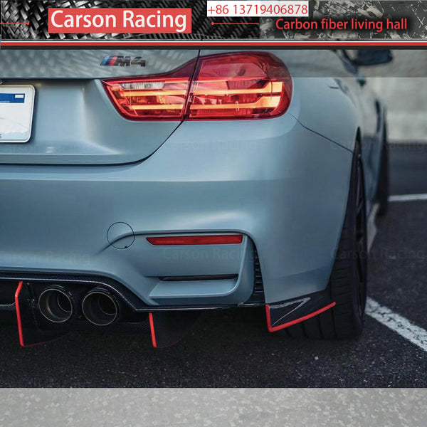 Dry Carbon Fiber PSM Style Rear Bumper Diffuser for BMW M3 F80 / M4 F82 (2014-2020)