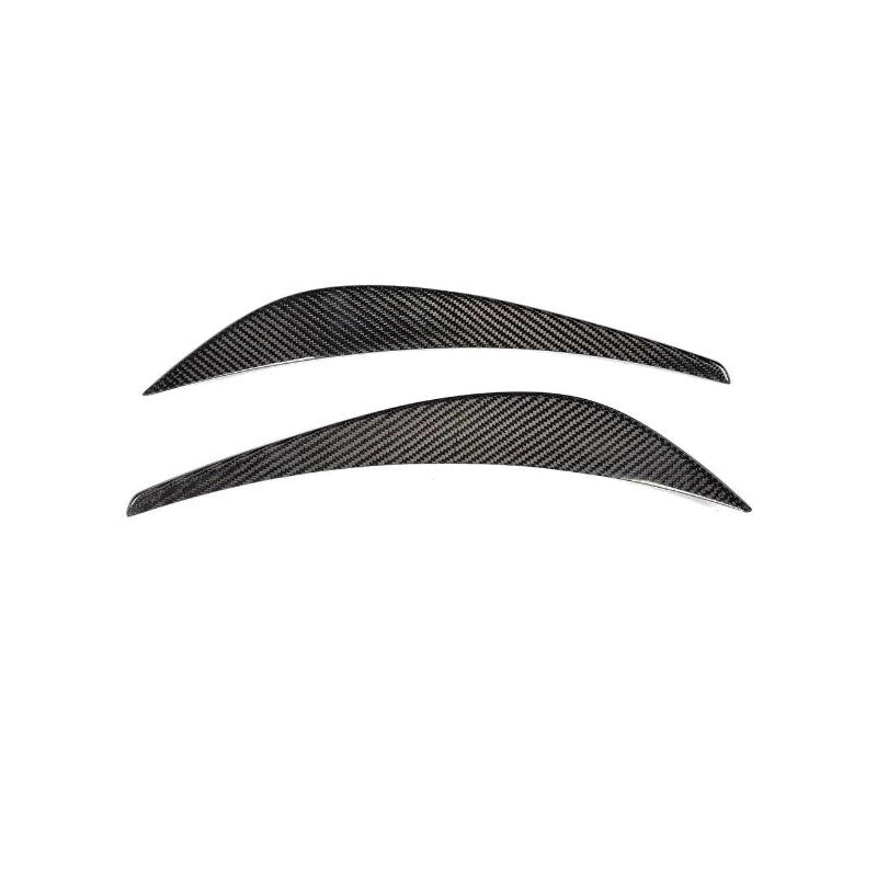 Carbon Fiber Front Bumper Wind Knife Covers — Audi R8 (2008–2015)