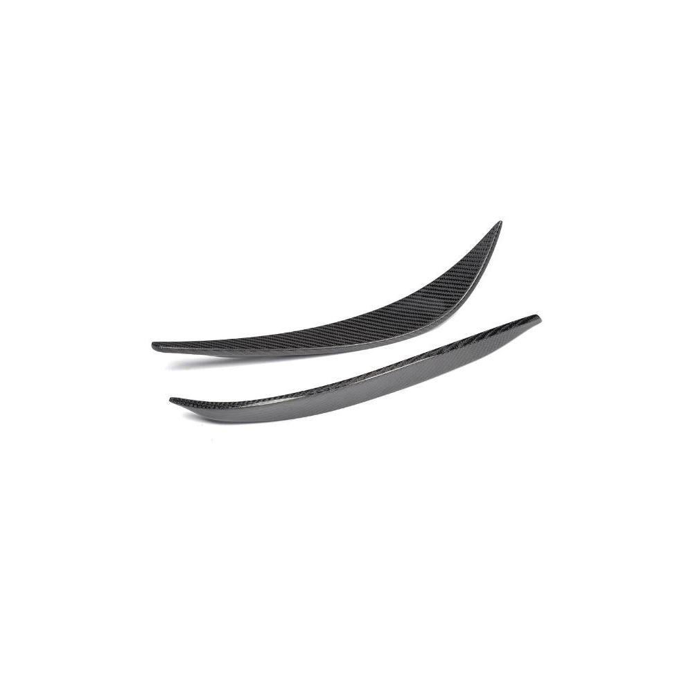 Carbon Fiber Front Bumper Wind Knife Covers — Audi R8 (2008–2015)