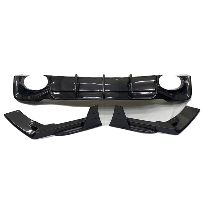Carbon Fiber FD Style Rear Bumper Lip Spoiler — Audi RS6 (C8) / RS7 (C8) (2020–2022)