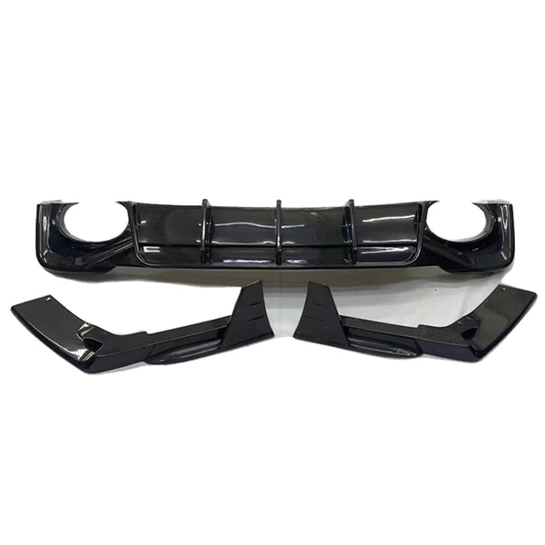 Carbon Fiber FD Style Rear Bumper Lip Spoiler — Audi RS6 (C8) / RS7 (C8) (2020–2022)