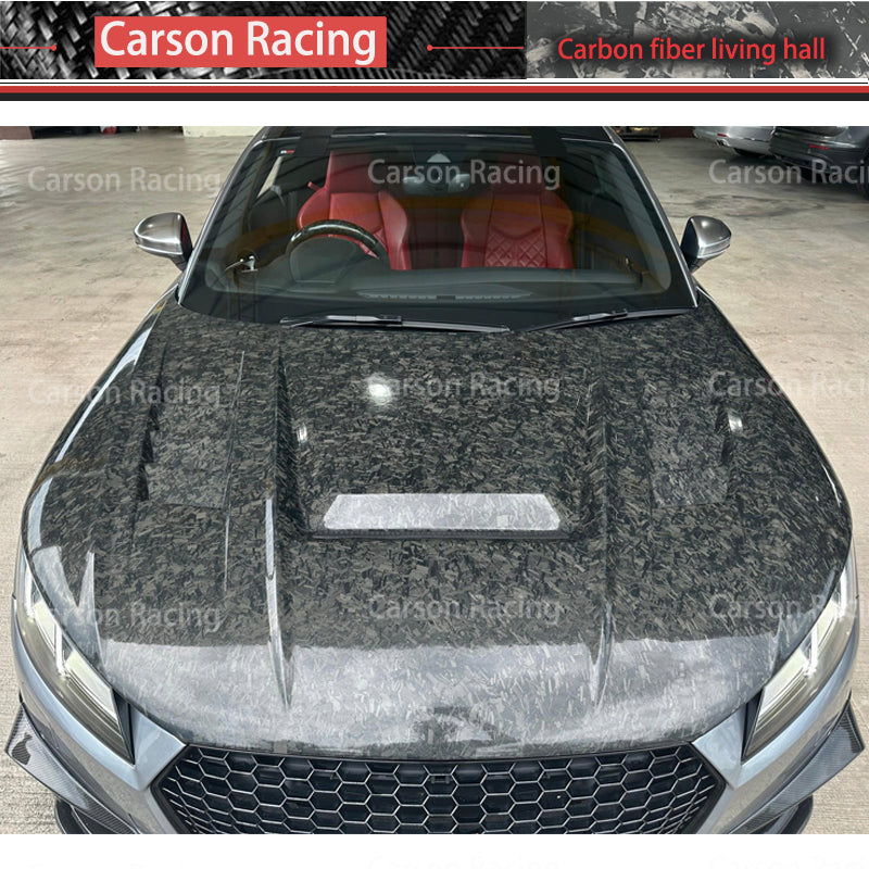 Carbon Fiber FD Style Rear Bumper Lip Spoiler — Audi A6 C8 RS6 / RS7 Style (2020–2021)