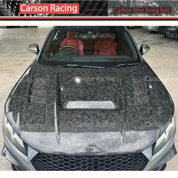 Carbon Fiber FD Style Rear Bumper Lip Spoiler — Audi A6 C8 RS6 / RS7 Style (2020–2021)