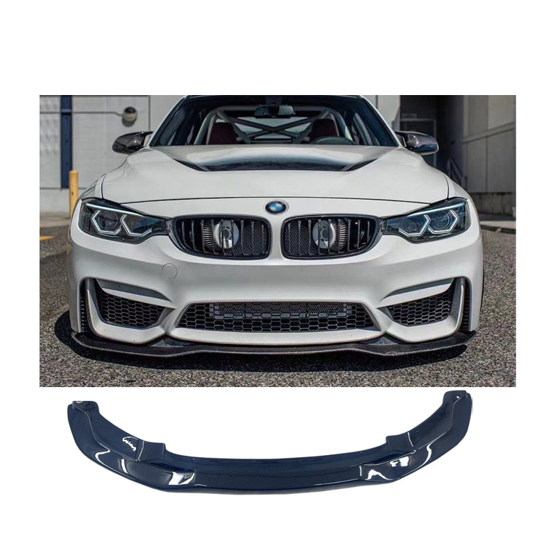 PSM Style Carbon Fiber Front Lip & Bumper Kit for BMW M3 F80 / M4 F82 / M4 F83 (2014-2020)