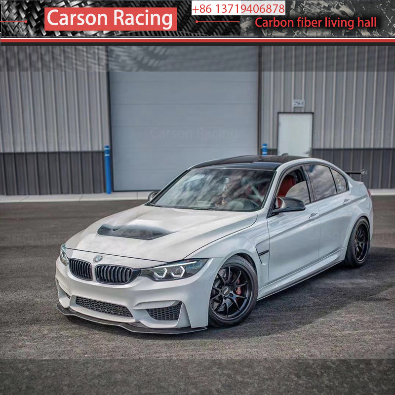 PSM Style Carbon Fiber Front Lip & Bumper Kit for BMW M3 F80 / M4 F82 / M4 F83 (2014-2020)