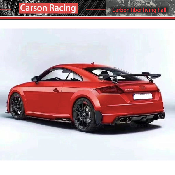 Carbon Fiber Rear Diffuser Lip Spoiler — Audi TT (MK3) / TTS / TT RS (8S) (2015–2019)