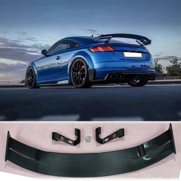 Dry Carbon Fiber Rear Spoiler Wing — Audi TT (MK3) / TTS / TT RS (8S) (2015–2019)