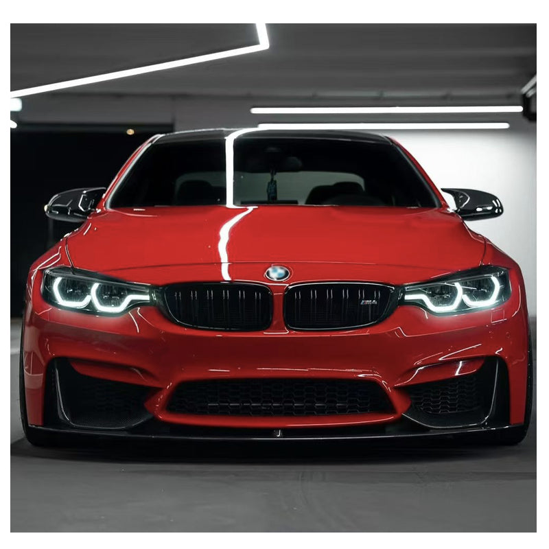 Dry Carbon Fiber MP Style Front Bumper Lip for BMW M3 F80 / M4 F82 / M4 F83 (2014-2020)