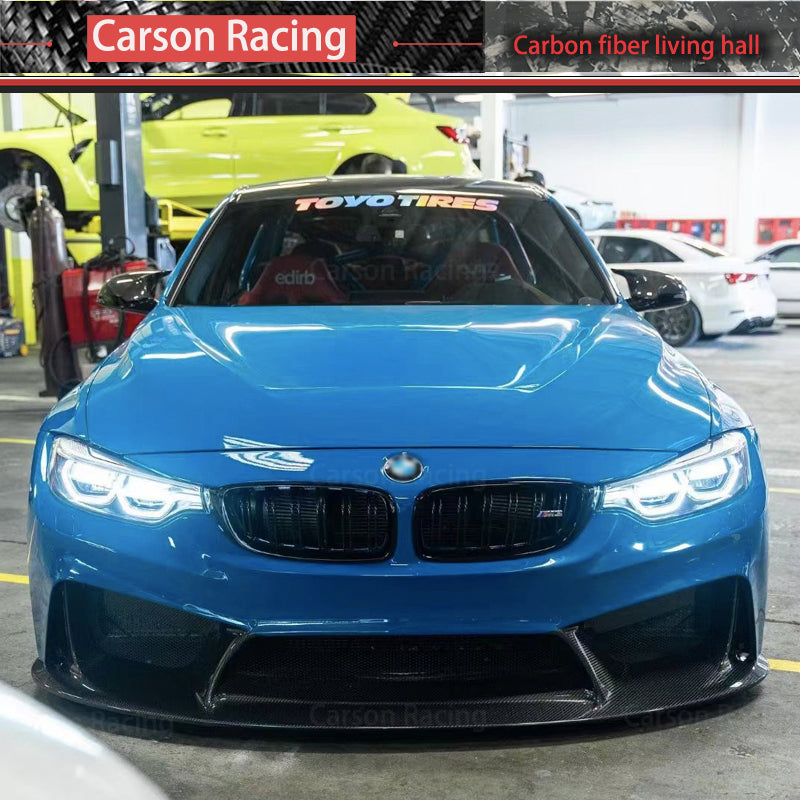 Carbon Fiber Front & Rear Bumper Body Kit for BMW M3 F80 / M4 F82 / M4 F83 (2014-2020)