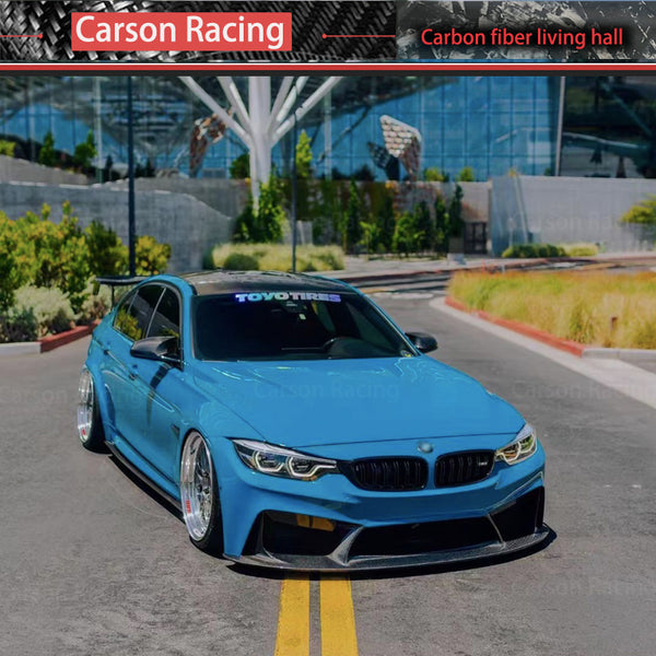 Carbon Fiber Front & Rear Bumper Body Kit for BMW M3 F80 / M4 F82 / M4 F83 (2014-2020)