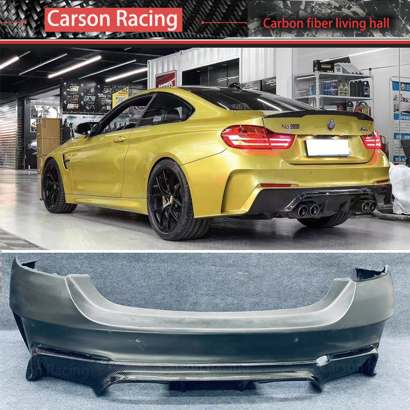 Carbon Fiber Front & Rear Bumper Body Kit for BMW M3 F80 / M4 F82 / M4 F83 (2014-2020)