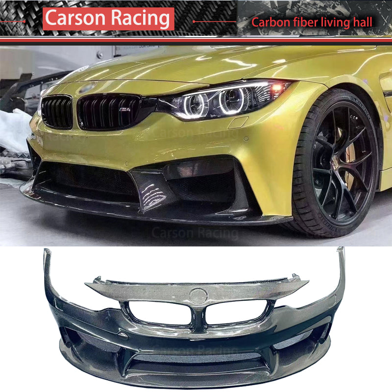 Carbon Fiber Front & Rear Bumper Body Kit for BMW M3 F80 / M4 F82 / M4 F83 (2014-2020)