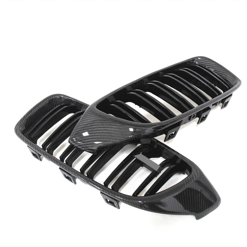 Carbon Fiber M Style Kidney Grille for BMW M3 F80 / M4 F82 / F83 / F81 / F32 / F36 (2012-2019)