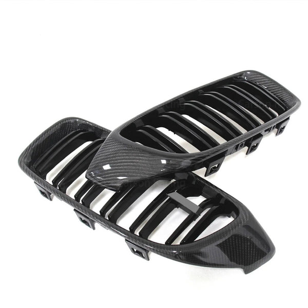 Carbon Fiber M Style Kidney Grille for BMW M3 F80 / M4 F82 / F83 / F81 / F32 / F36 (2012-2019)