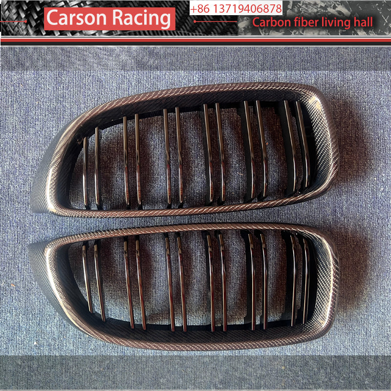 Carbon Fiber M Style Kidney Grille for BMW M3 F80 / M4 F82 / F83 / F81 / F32 / F36 (2012-2019)