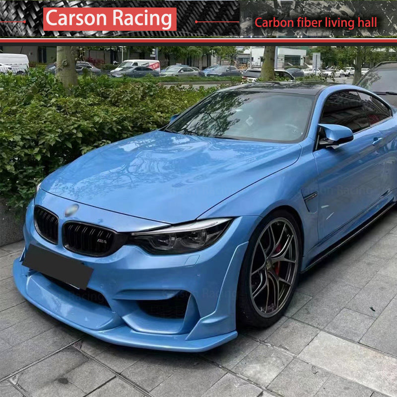 Demon King Style Carbon Fiber Front Lip for BMW M3 F80 / M4 F82 / M4 F83 (2014-2020)