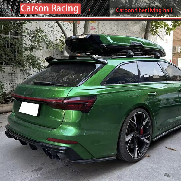 Carbon Fiber Rear Roof Spoiler — Audi A6 Avant / A6 Allroad (C8) (2019–2025)