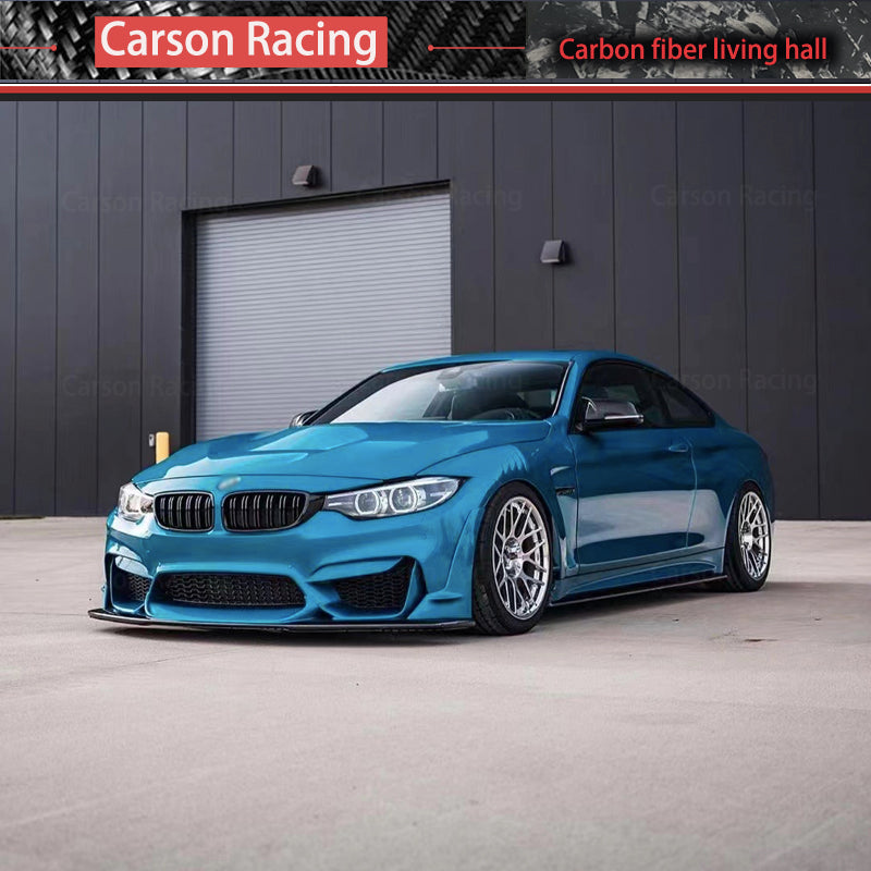 Demon King Style Carbon Fiber Front Lip for BMW M3 F80 / M4 F82 / M4 F83 (2014-2020)