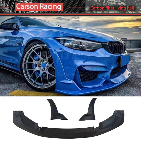 Demon King Style Carbon Fiber Front Lip for BMW M3 F80 / M4 F82 / M4 F83 (2014-2020)