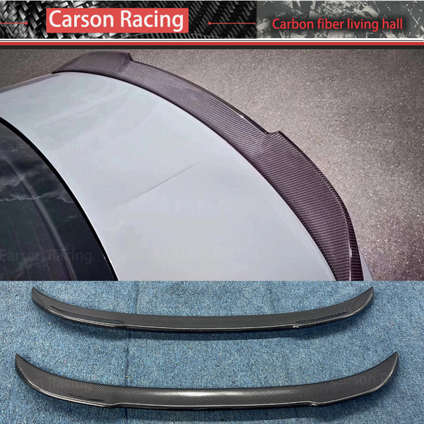 CS Style Carbon Fiber Rear Trunk Spoiler Wing for BMW 3 Series F30 / M3 F80 (2011-2019)