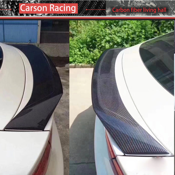 Forged Carbon Fiber KZ Rear Trunk Spoiler — Audi A7 (2012–2018)