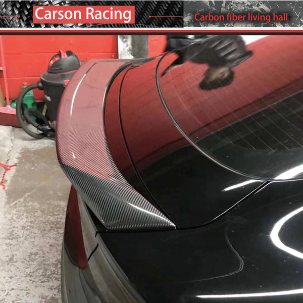Forged Carbon Fiber KZ Rear Trunk Spoiler — Audi A7 (2012–2018)