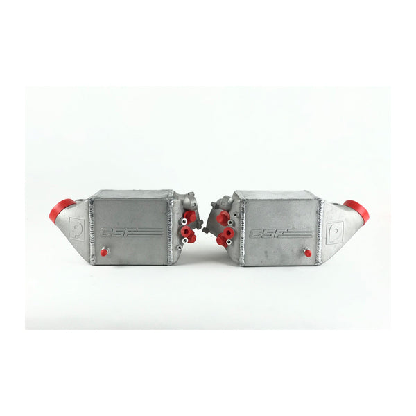 CSF Race Intercooler for BMW F1X M5 & M6 Twin Charge-Air-Cooler Set - Raw Finish