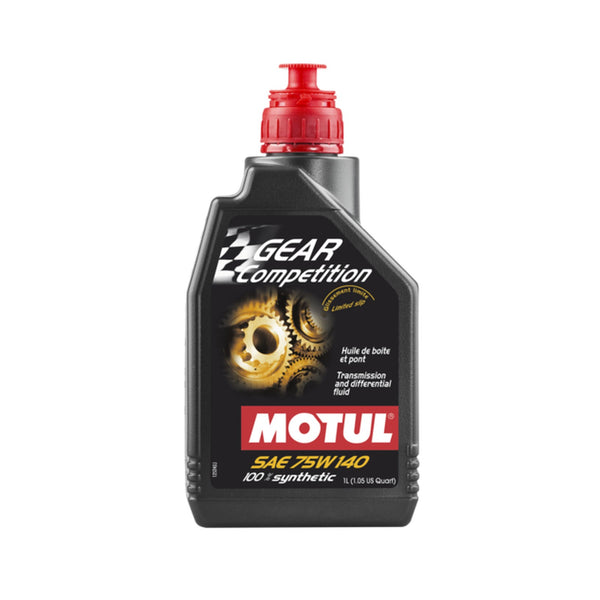 Motul Gear Competition 100% Synthetic Gearbox & LSD Oil 75W140