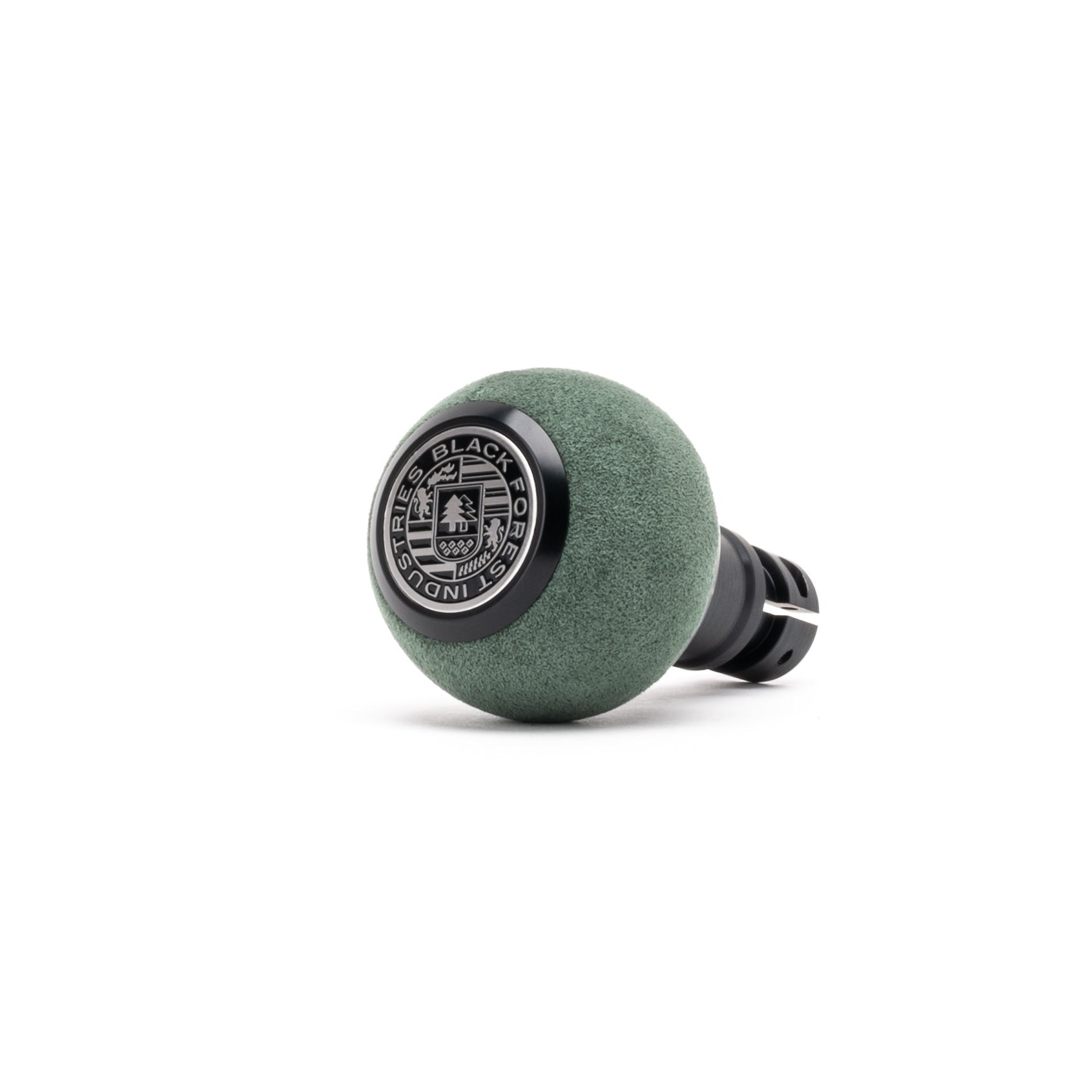 BFI GS2 Heavy Weight Shift Knob for Porsche 911 991 / 992 (2011–2026) - Emerald Green Alcantara / Black Anodized