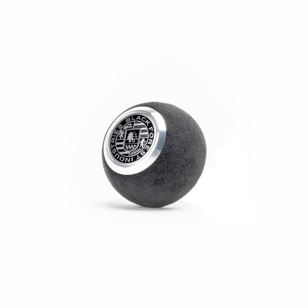 BFI GS2 Heavy Weight Shift Knob, Universal - Normal / Standard / Charcoal Black Alcantara / Machined Finish