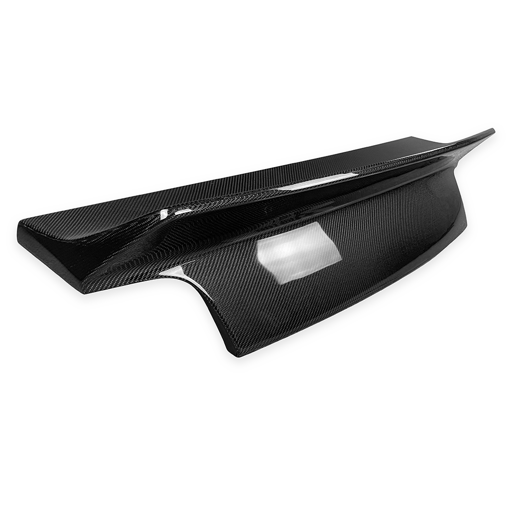Carbon Fiber Rear Decklid - Audi R8 Gen 1 V10 (2009-2015) — original carbon weave, background-only cleanup 1
