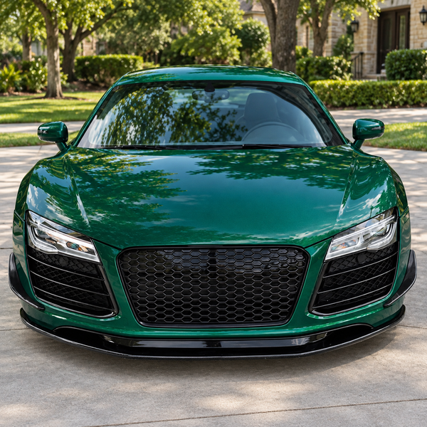 Carbon Fiber Front Lip V4 - Audi R8 Gen 1 (2007-2015) — edited rendering 2
