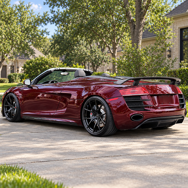 Carbon Fiber GT Rear Wing - Audi R8 Gen 1 Spyder (2010-2015) — edited rendering 2