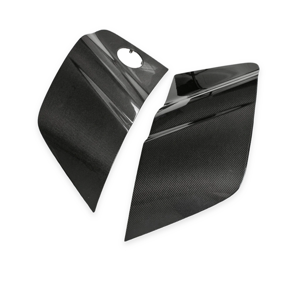Carbon Fiber Side Blades - Audi R8 Gen 1 V10 (2009-2015) — original carbon weave, background-only cleanup 1