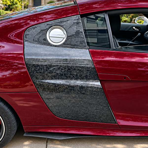 Carbon Fiber Side Blades - Audi R8 Gen 1 V10 (2009-2015) — edited rendering 7
