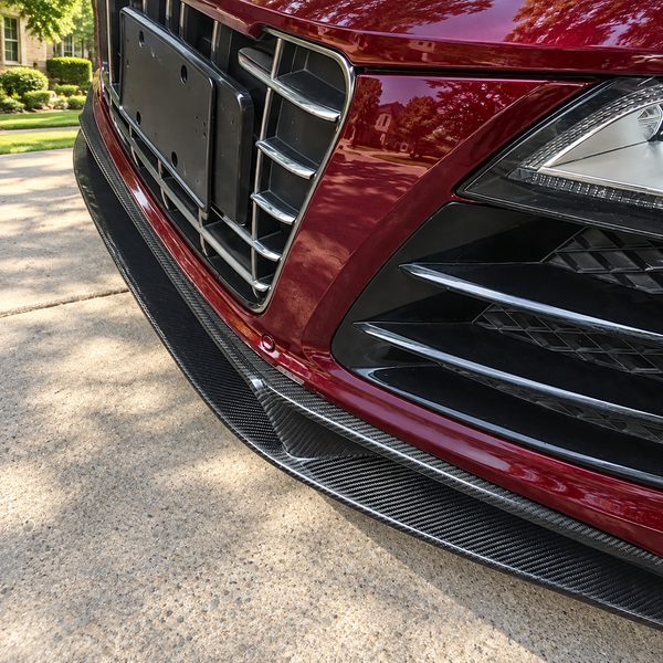 Carbon Fiber Front Lip V1 - Audi R8 Gen 1 (2007-2015) — edited rendering 4