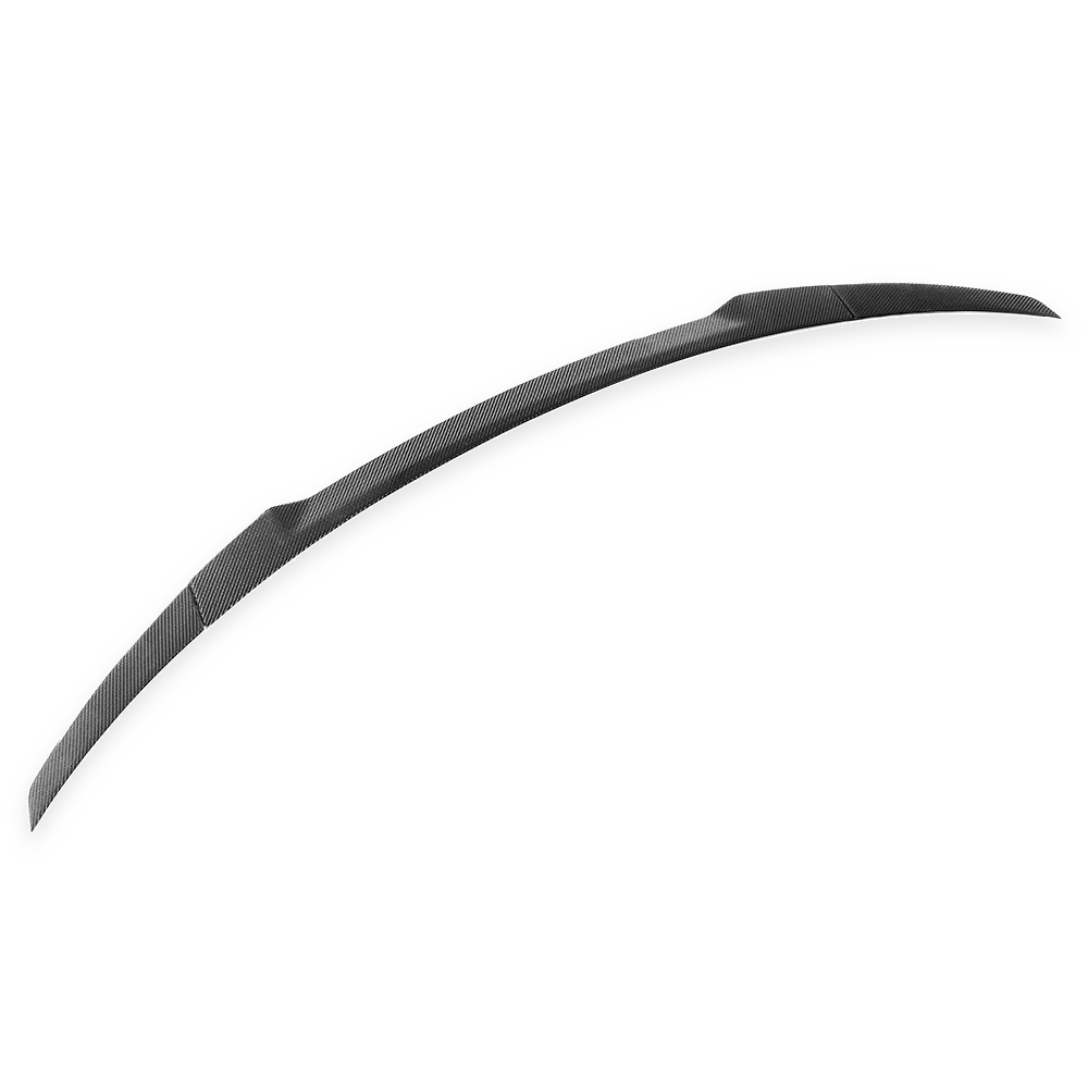 Carbon Fiber Rear Spoiler V1 - Audi R8 Gen 1 (2007-2015) — original carbon weave, background-only cleanup 1
