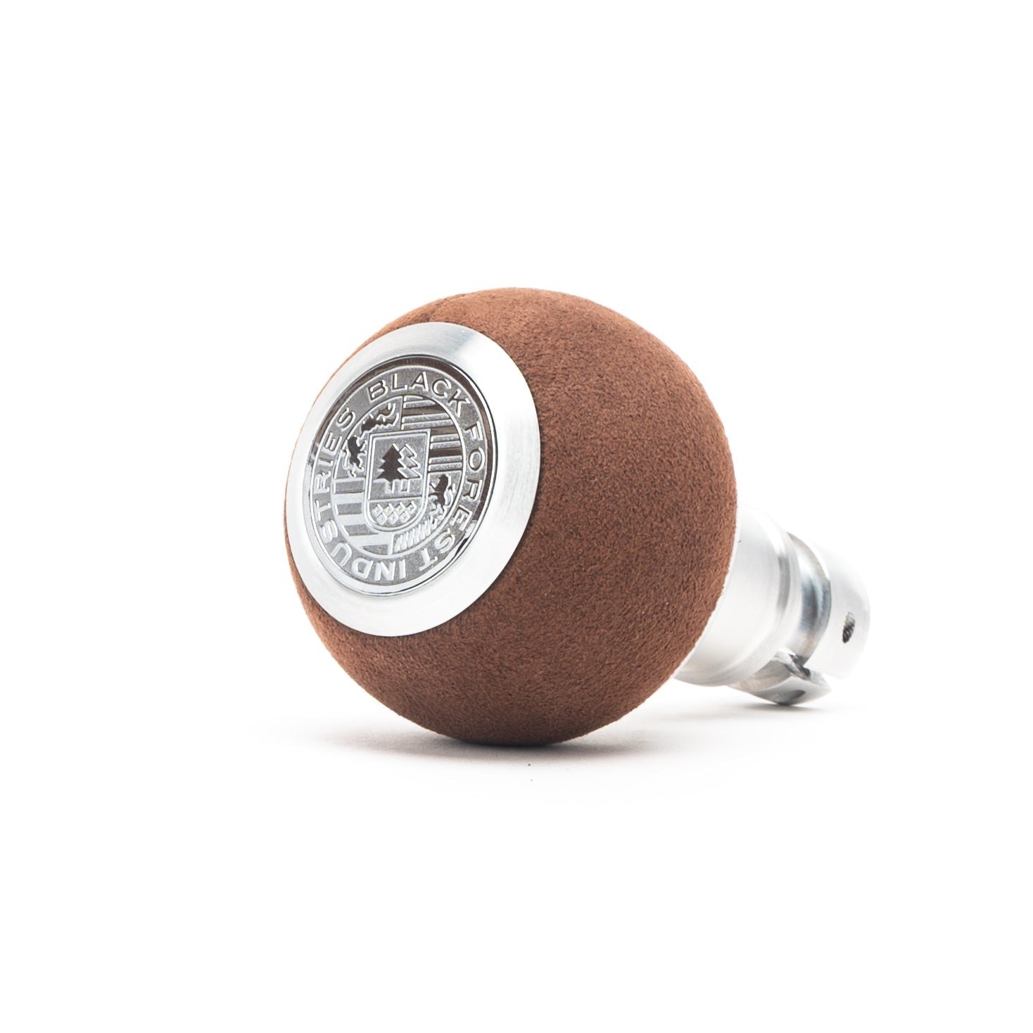 BFI GS2 Heavy Weight Shift Knob for Porsche 924 / 944 / 951 (1976–1991) - Hazelnut Alcantara / Machined Finish