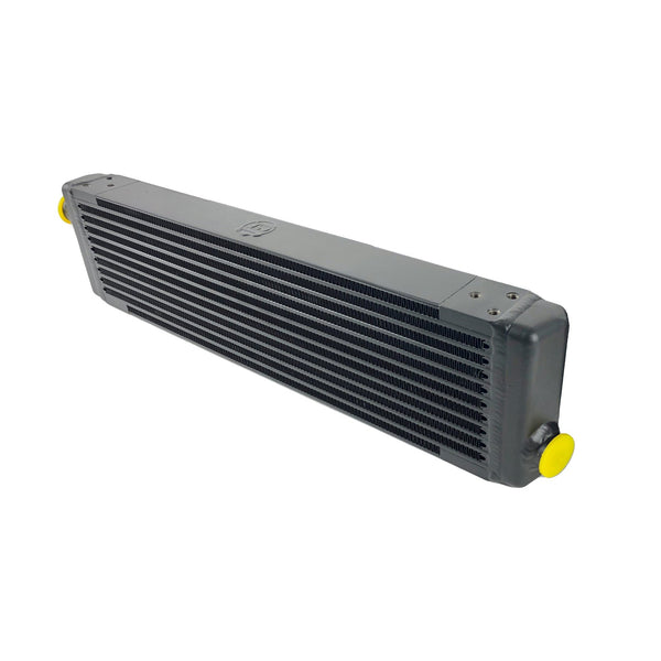CSF Race Oil Cooler for Universal Single-Pass Oil Cooler / IROC Porsche / M22x1.5 / 24L x 5.75H x 2.16W