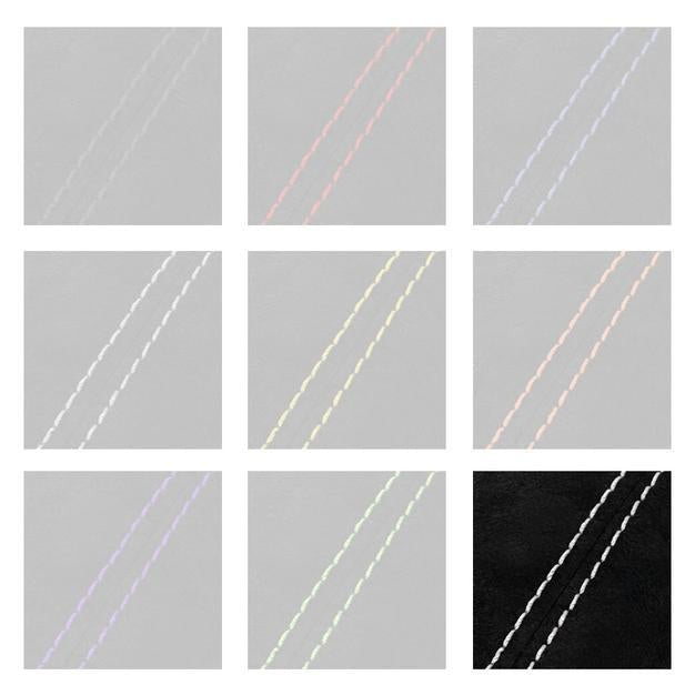 BFI Manual Shift Boot for Volkswagen Corrado (1989–1995) - Black Alcantara / White Stitch