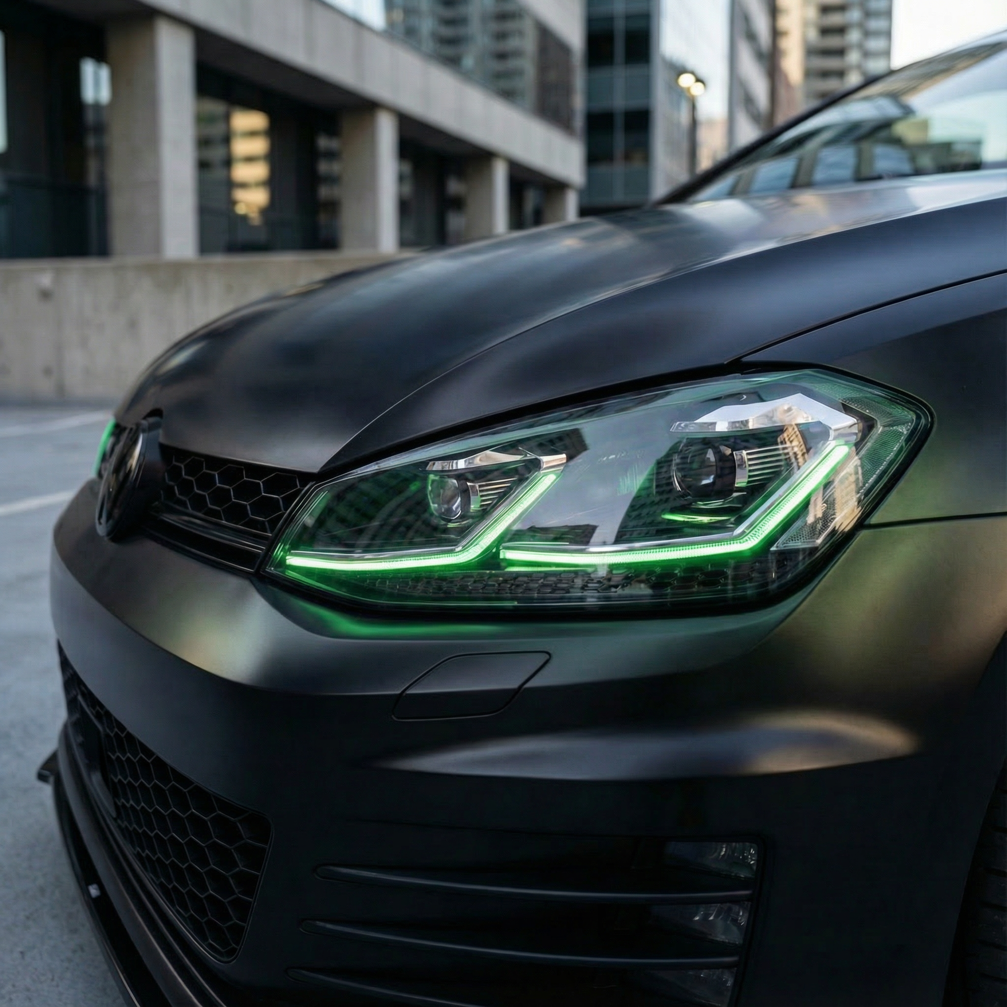 Headlight DRL Module RGBW Upgrade for VW Golf MK7.5