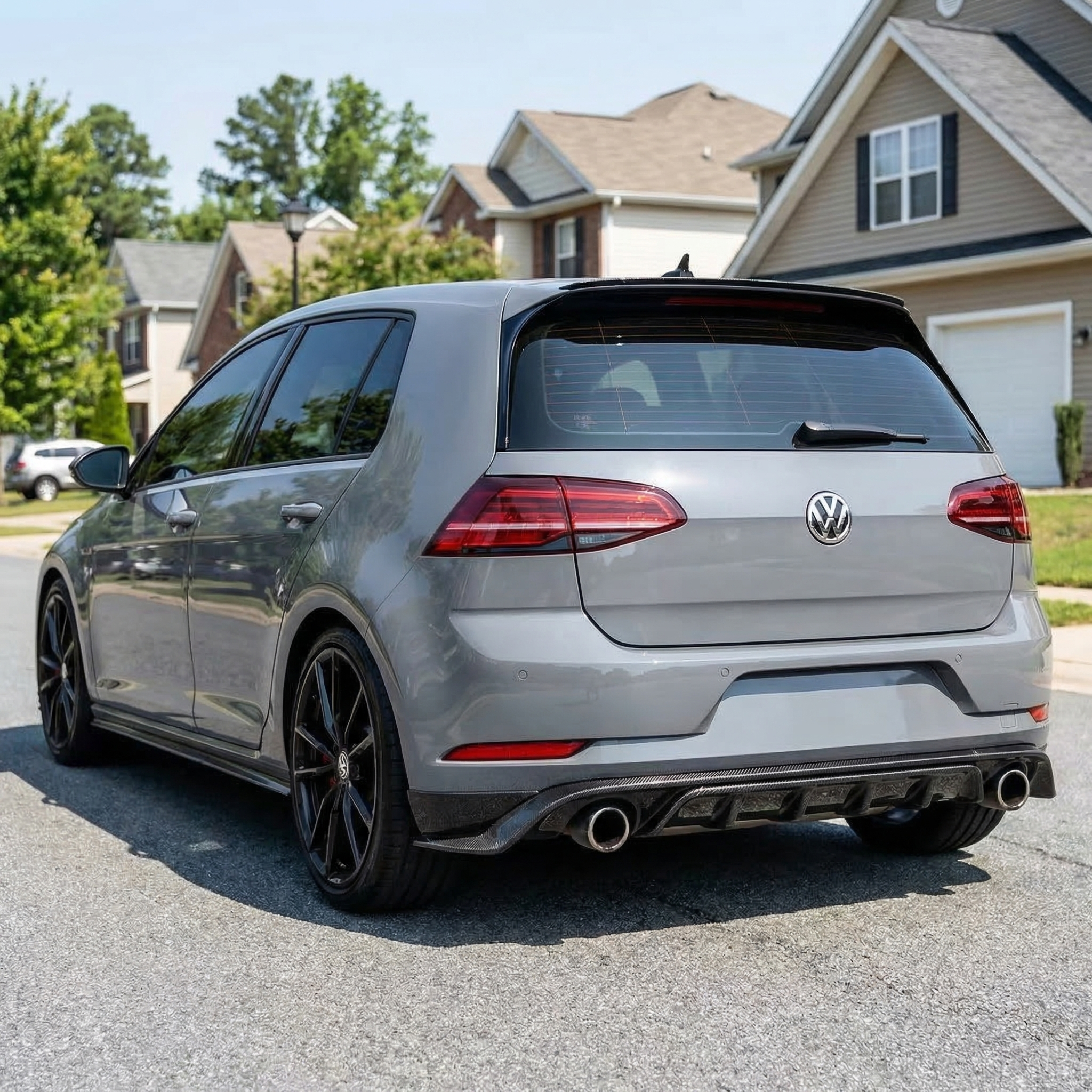 Carbon Fiber Diffuser for Golf GTI MK7.5 (2018-2021)
