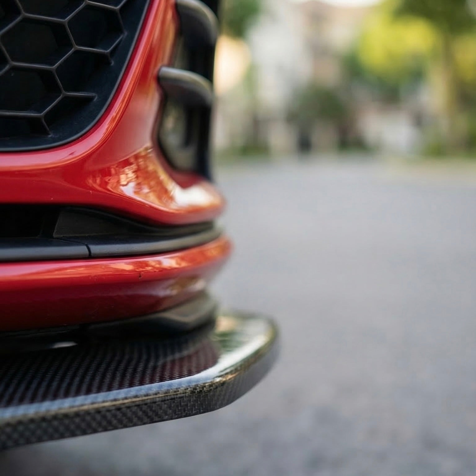 Carbon Fiber Front Lip Splitter for Golf GTI MK7.5 (2018-2021)