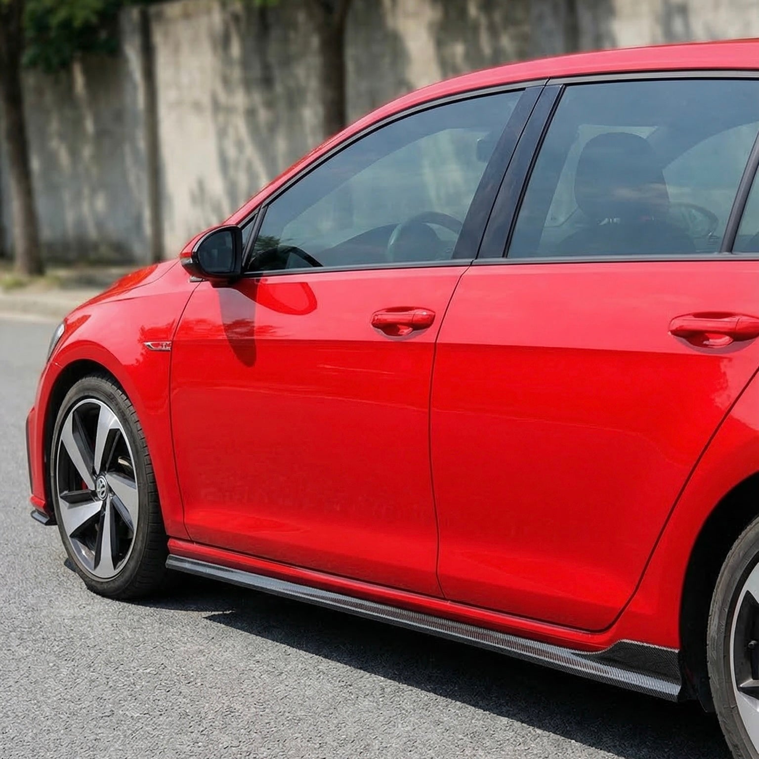 Carbon Fiber Side Skirts for Golf GTI MK7.5 (2018-2021)