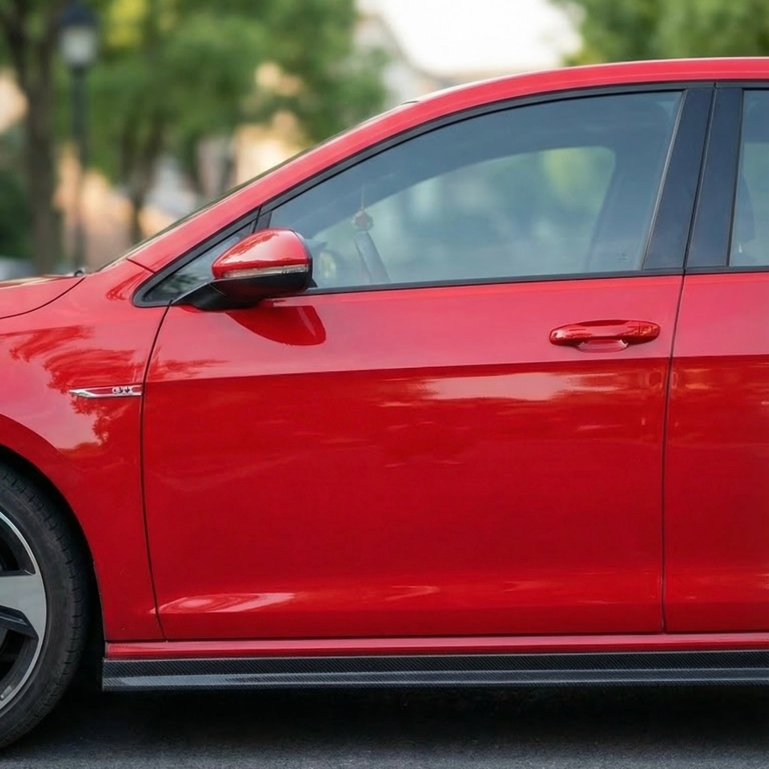 Carbon Fiber Side Skirts for Golf GTI MK7.5 (2018-2021)