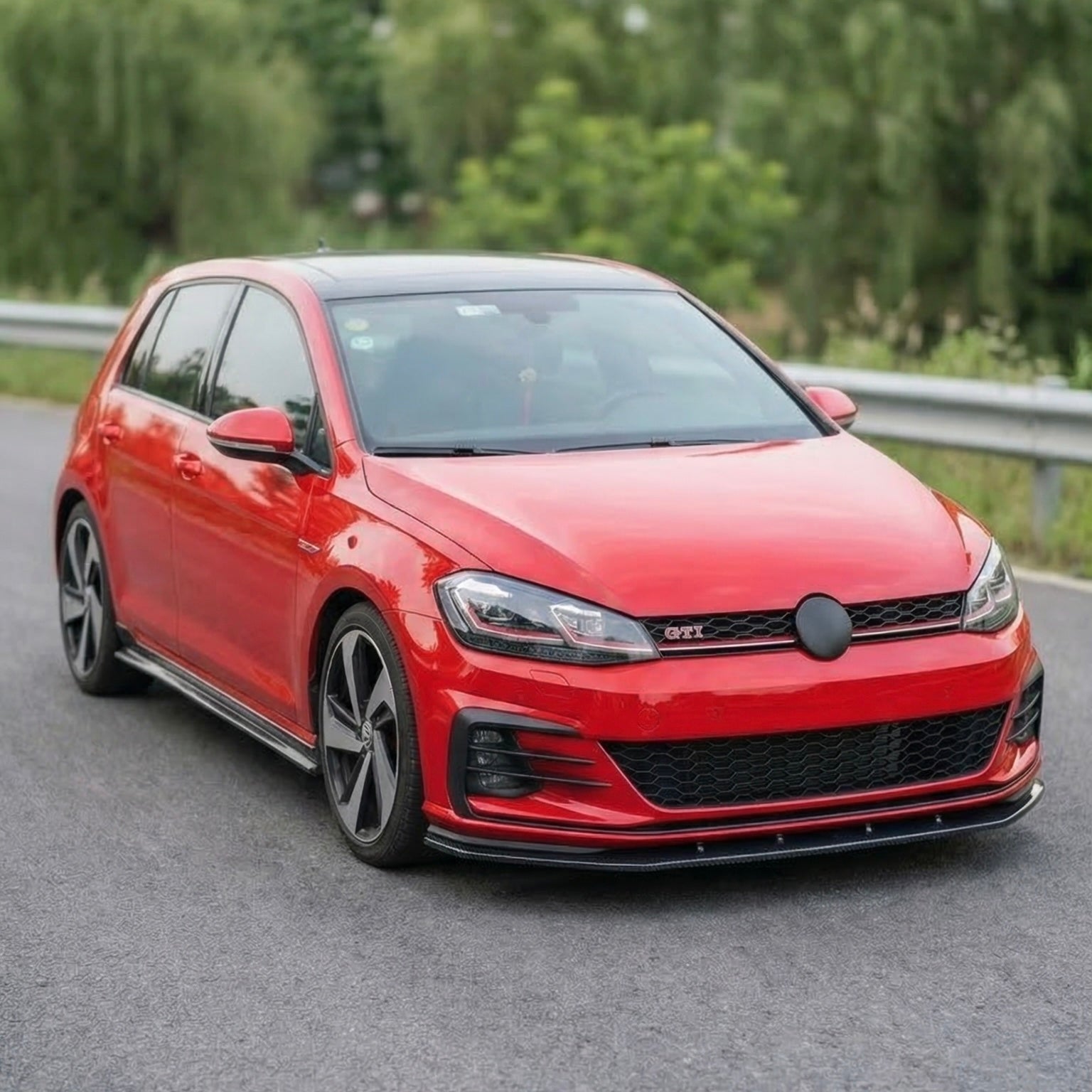 Carbon Fiber Body Kit for VW Golf GTI MK7.5 (2018–2021) – Front Lip, Side Skirts & Rear Diffuser