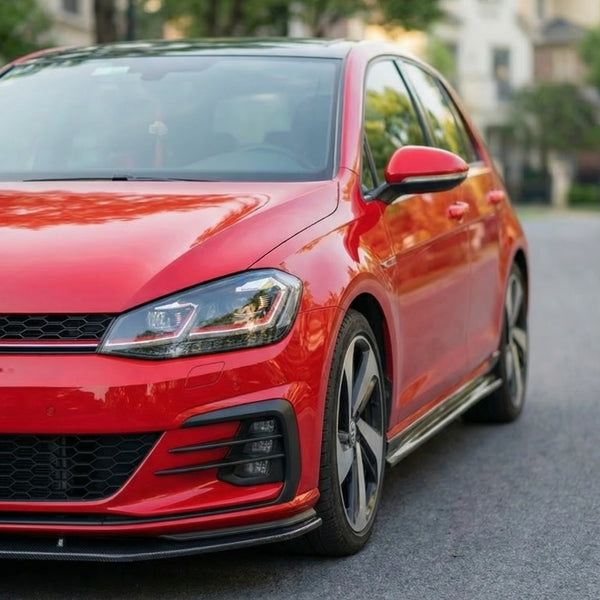 Carbon Fiber Body Kit for VW Golf GTI MK7.5 (2018–2021) – Front Lip, Side Skirts & Rear Diffuser