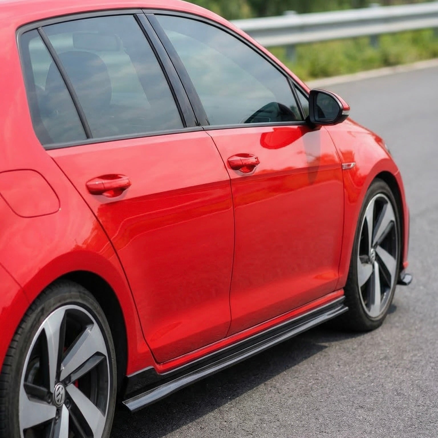 Carbon Fiber Side Skirts for Golf GTI MK7.5 (2018-2021)