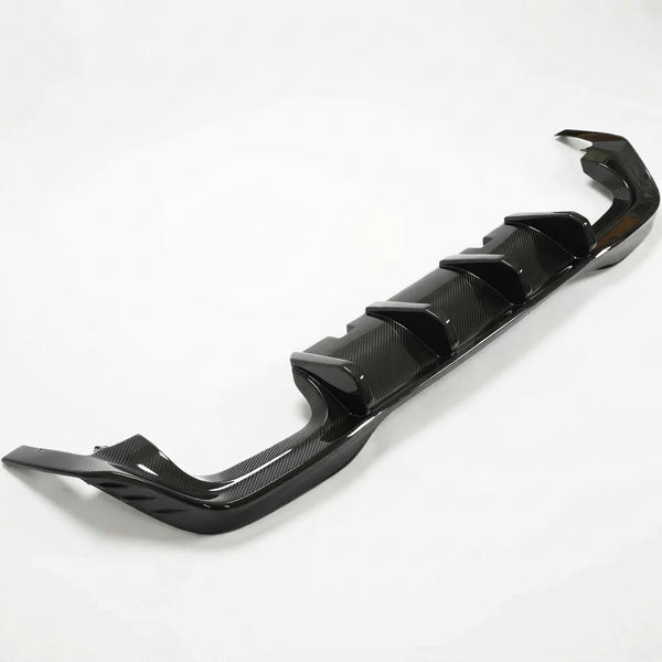 Carbon Fiber Rear Diffuser - Volkswagen Golf R MK8 (2022-2024)