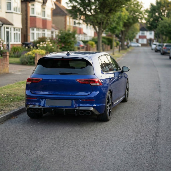 Carbon Fiber Rear Diffuser - Volkswagen Golf R MK8 (2022-2024)